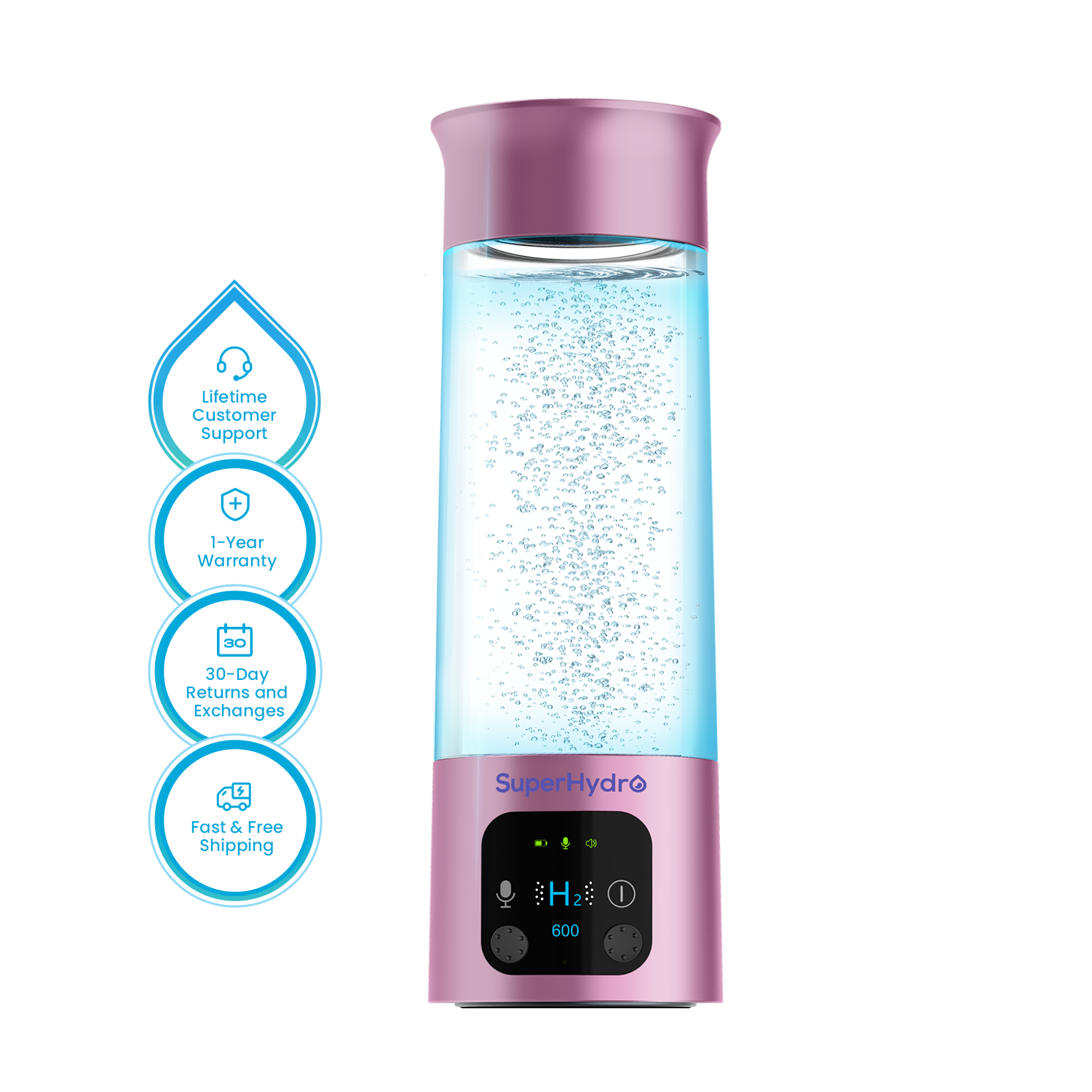 リラクゼーショングッズ Dr. Hydrogen Bottle 250ml リラクゼーショングッズ Dr. Hydrogen Bottle 250ml
