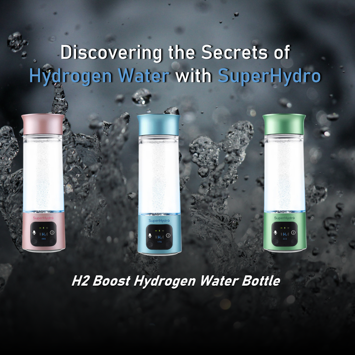 Discovering the Secrets of Hydrogen Water with SuperHydro