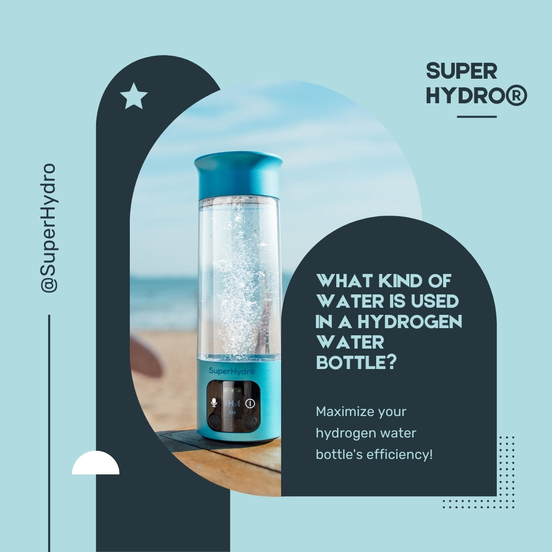 What Kind of Water Is Used in a Hydrogen Water Bottle?